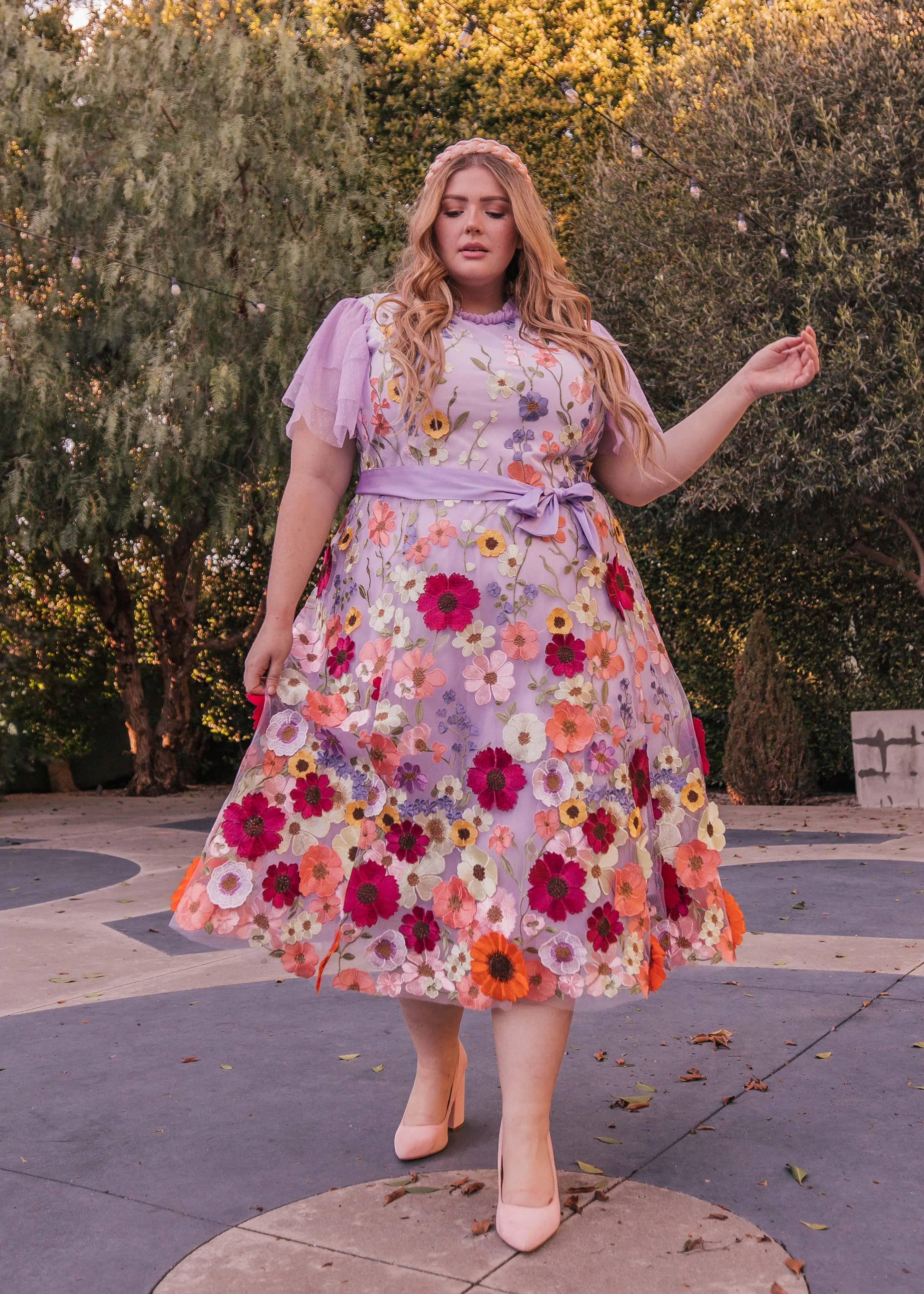 Jubilee Dress Lilac - Image 3