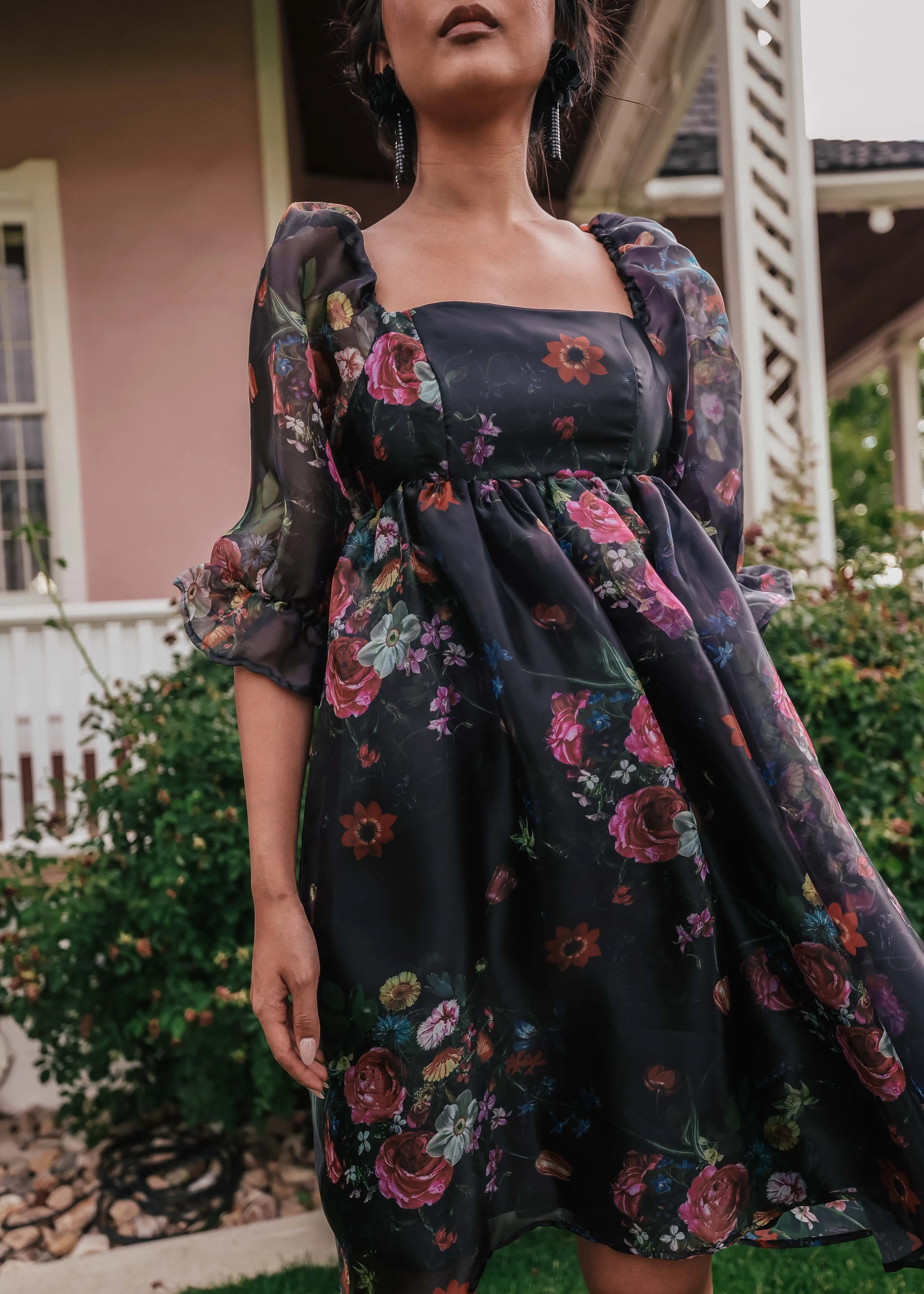 Polly Dress Black - Image 6